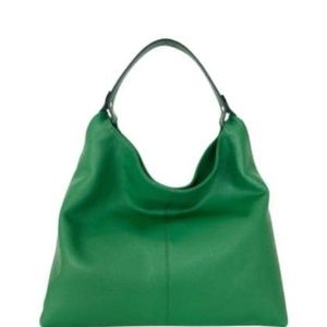 SB85881 VERDE HOBO 💯 ITALIAN LEATHER 🇮🇹